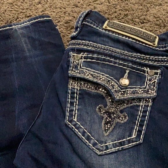 Rock Revival Denim - Women’s rock revival straight jeans size 31